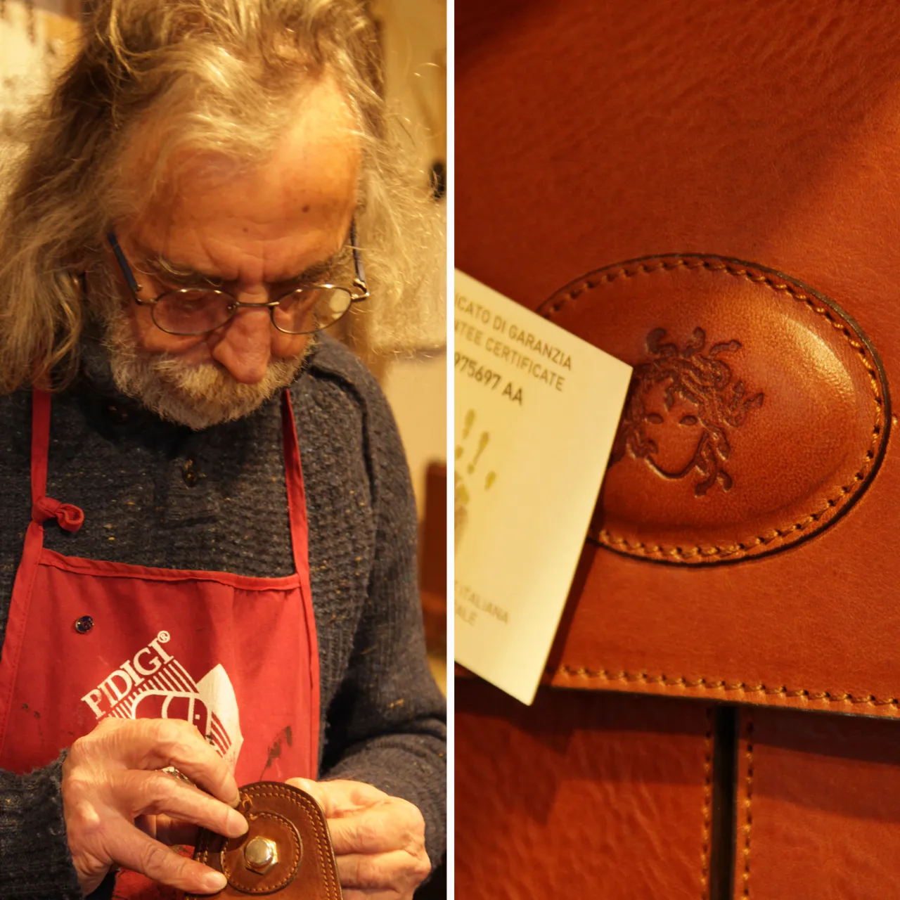 Medusa bottega del cuoio
