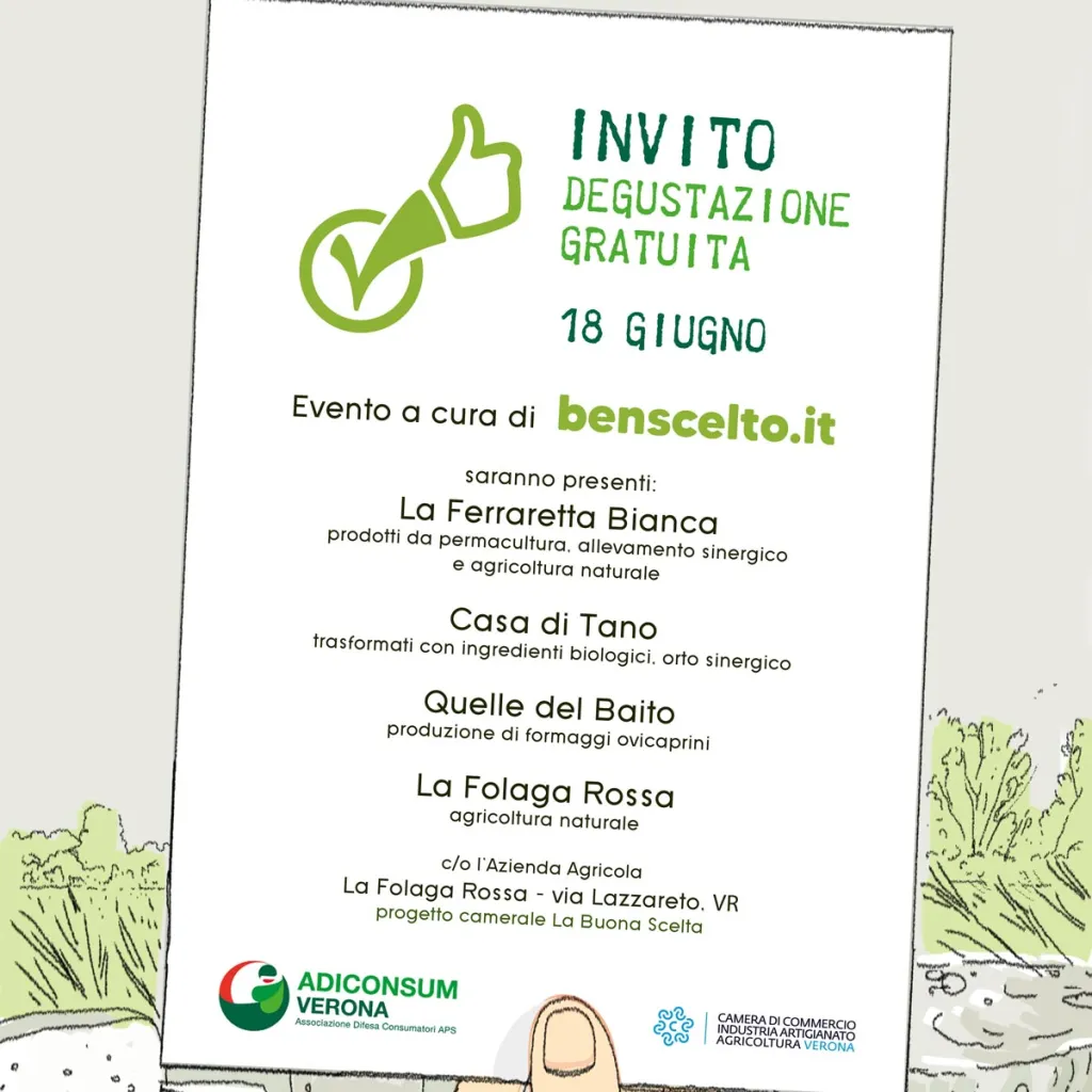 18 giugno - evento - Bontà del territorio, assaggiare per credere!!!